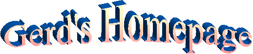 Gerd's Homepage 